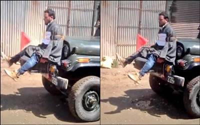 kashmiri youth tied to military jeep20170415144719_l